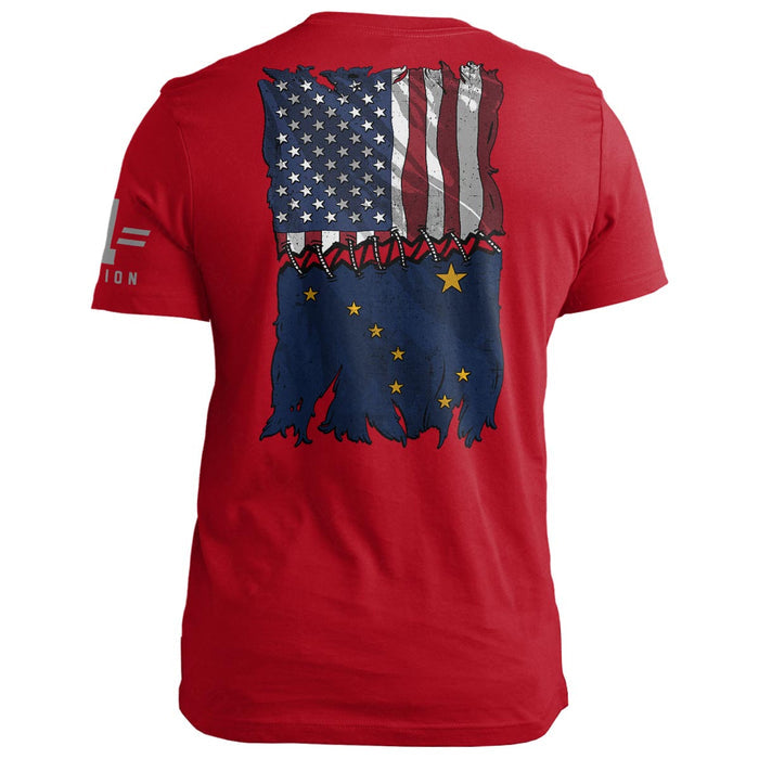 Alaska Stitch Flag USA