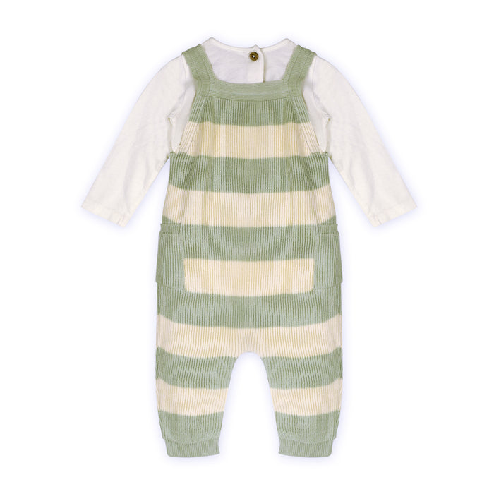 Alfie Textured Baby Overall Back (Organic Cotton)
