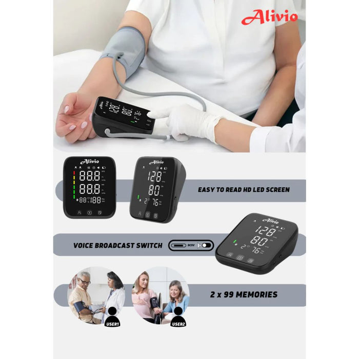ALIVIO INTELLIGENT BLOOD PRESSURE MONITOR