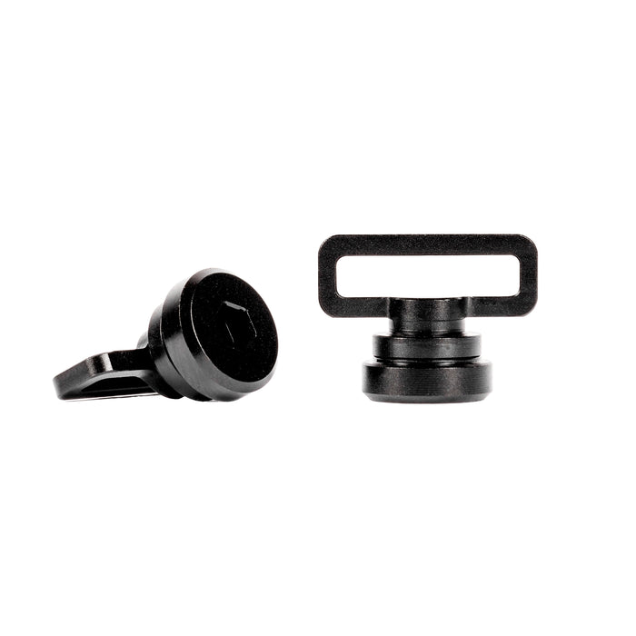 Aluminum Chin Strap Screw Set + Magtek Magnetic Universal Chin Strap Combo