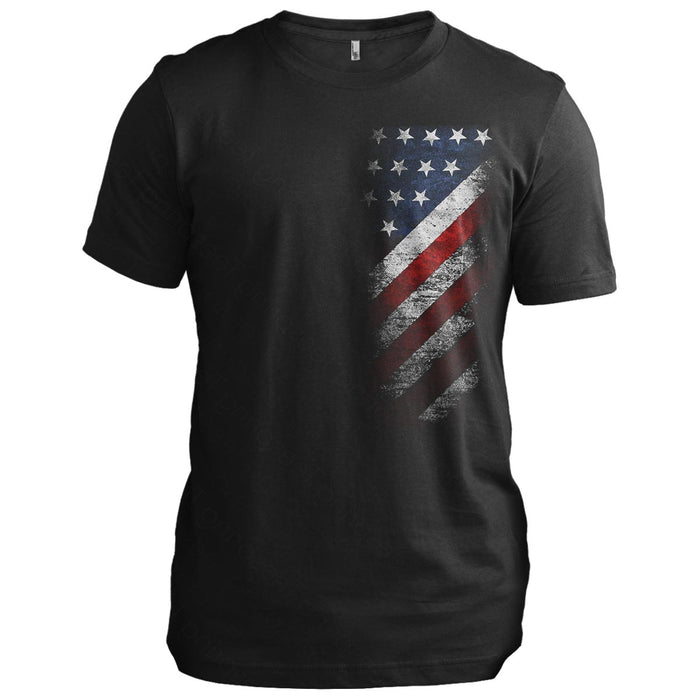 American Half Flag Front - American Flag