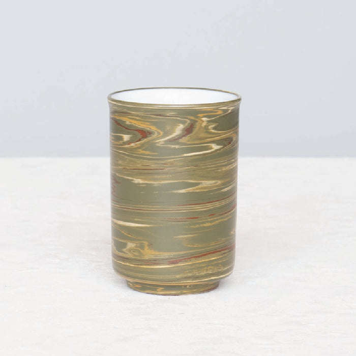 Antique Yunomi Teacup [Colored Layers]