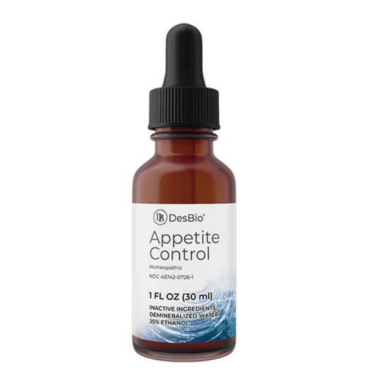 Appetite Control by DesBio, weight management, symptoms that occur with dieting, food cravings, increased appetite, feelings of hunger, emotionally driven food cravings