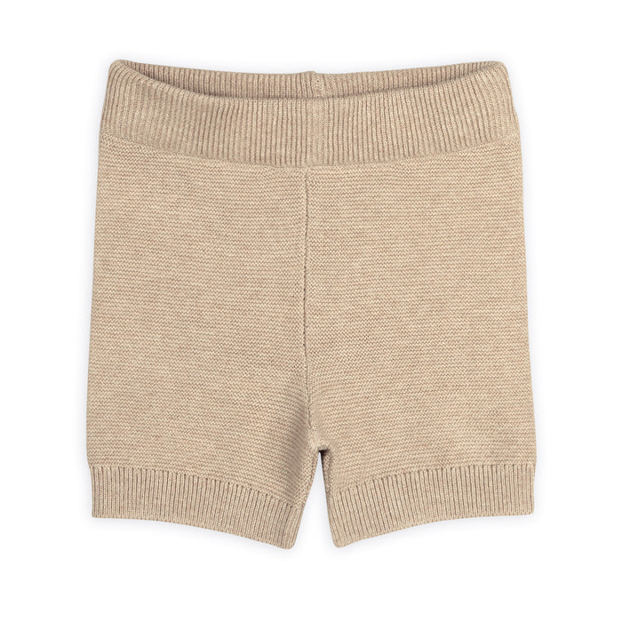 Archie Textured Stripe Baby Shorts (Organic Cotton)