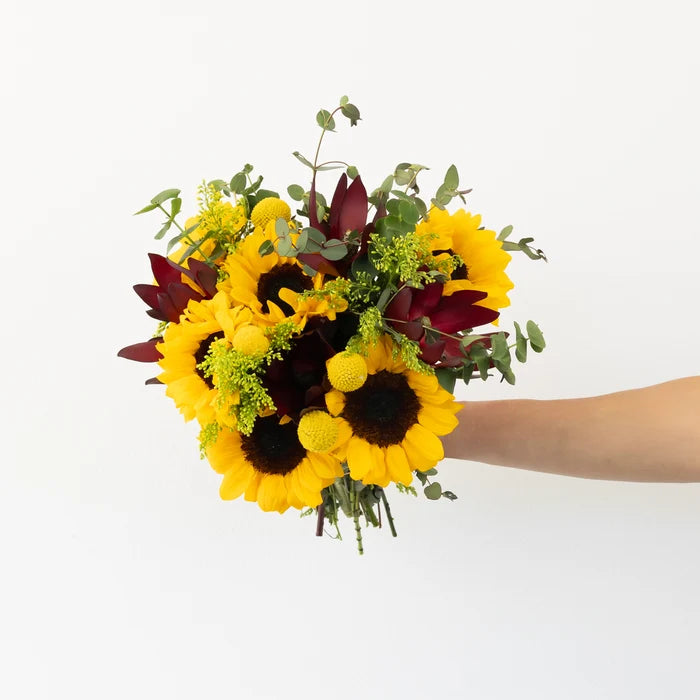 Autumn Sunset Flower Centerpieces Vase - Image