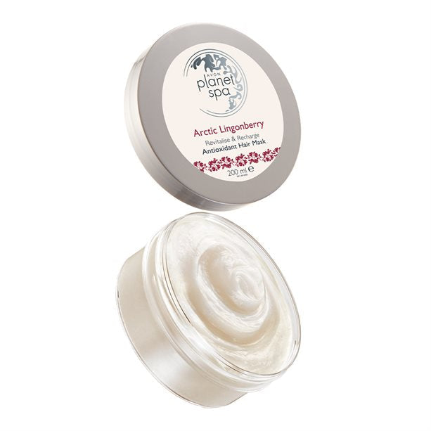 Avon Planet Spa Arctic Lingonberry Antioxidant Hair Mask - 200ml