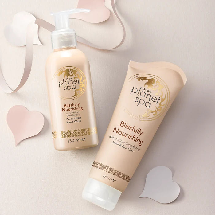 Avon Planet Spa Blissfully Nourishing Hand and Foot Mask - 125ml