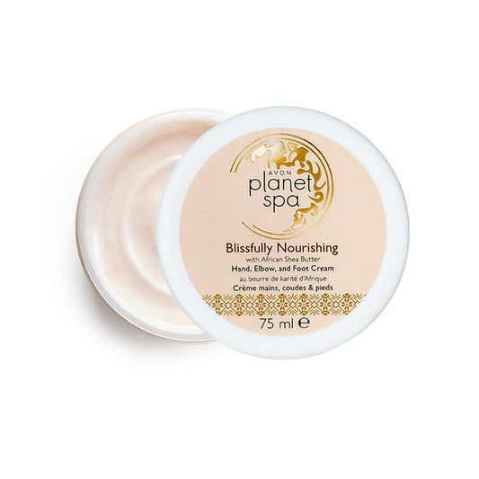Avon Planet Spa Blissfully Nourishing Hand, Elbow and Foot Cream - 75ml