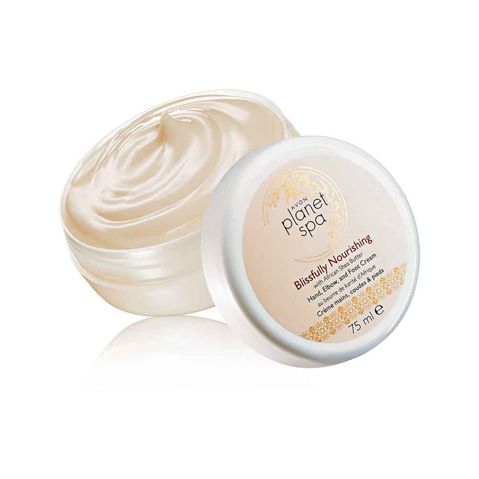 Avon Planet Spa Blissfully Nourishing Hand, Elbow and Foot Cream - 75ml