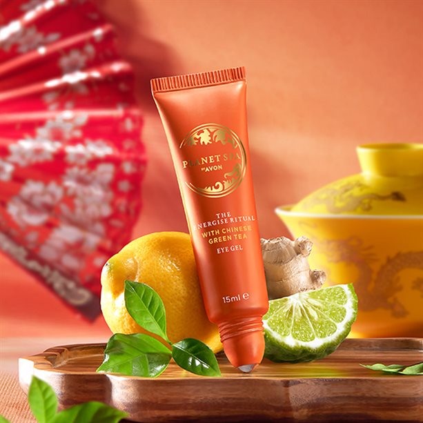Avon Planet Spa Eye Roll-On Gel with Chinese Green Tea - 15ml