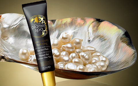 Avon Planet Spa Luxuriously Refining Eye Gel Mask with Black Caviar Extract - 15ml