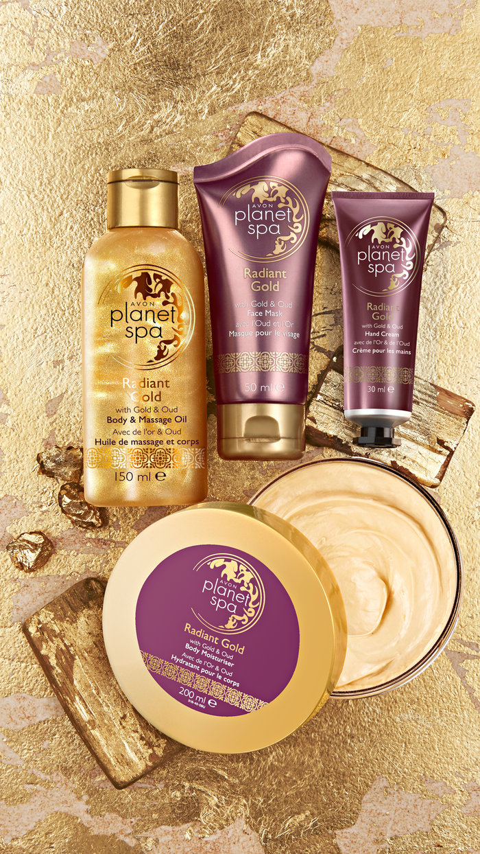 Avon Planet Spa Radiant Gold with Gold & Oud Hand Cream - 30ml