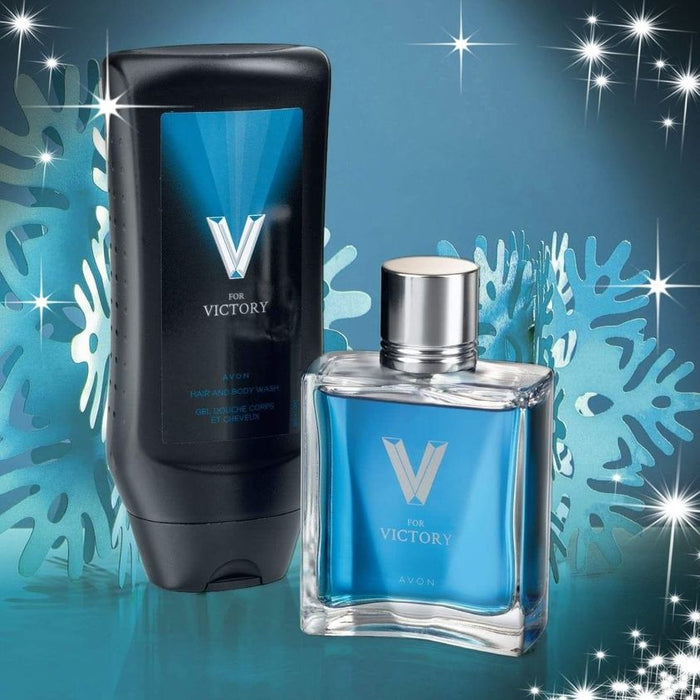 Avon V for Victory Perfumed Hair & Body Wash – 250ml