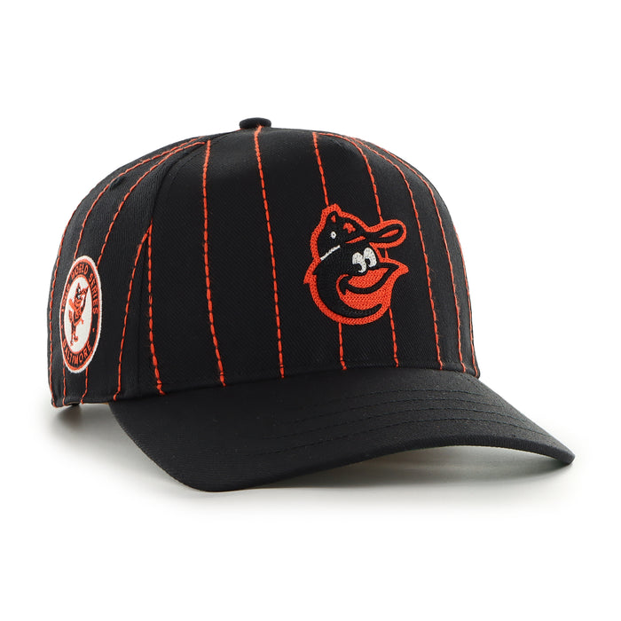 Baltimore Orioles Cooperstown Rawlings Pinstripe '47 HITCH