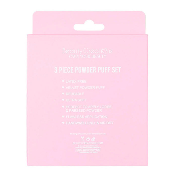 Beauty Creations Puff Puff The Perfect Trio Kit - ikatehouse