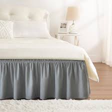 BED SKIRT / CASTLE ROCK GREY / KING / 78 X 80 X 15 (EACH)