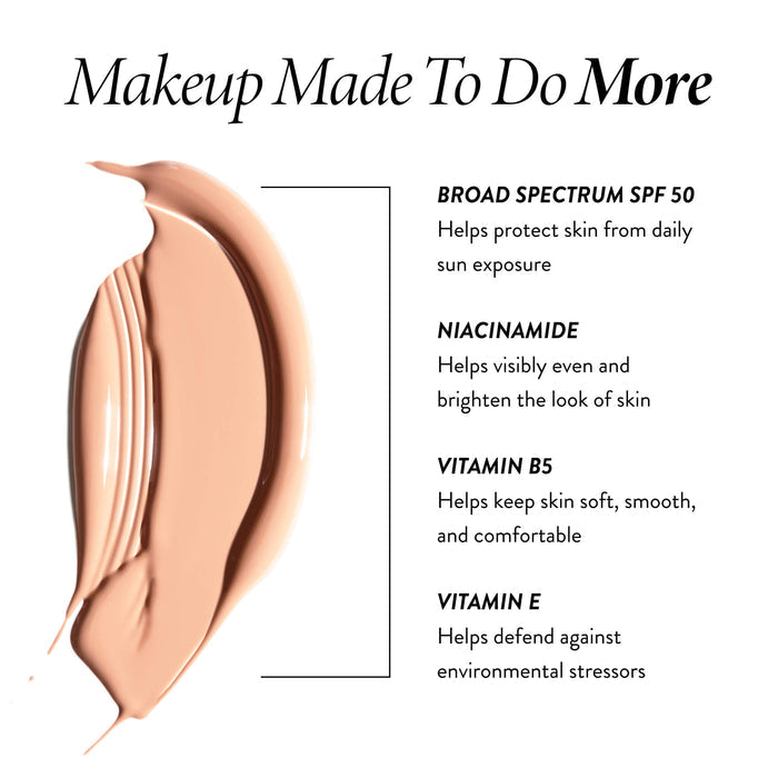 Better Than ‘Block Skincare-Infused Serum Foundation with Broad Spectrum SPF 50+ ingredients