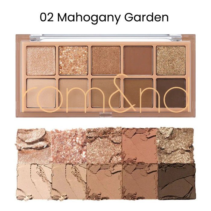 BETTER THAN PALETTE 02 MAHOGANY GARDEN - Paleta Farduri De Pleoape - skinseen.ro