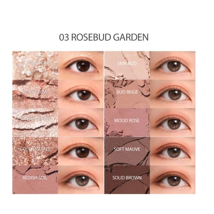 BETTER THAN PALETTE 03 ROSEBUD GARDEN - Paleta Farduri De Pleoape - skinseen.ro