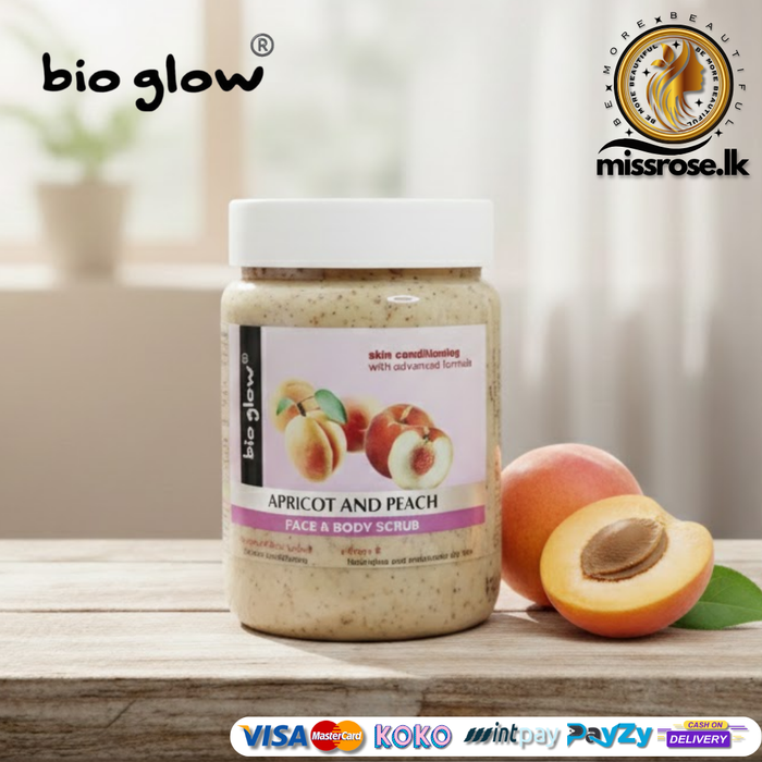 Bio Glow Apricot & Peach Face & Body Scrub