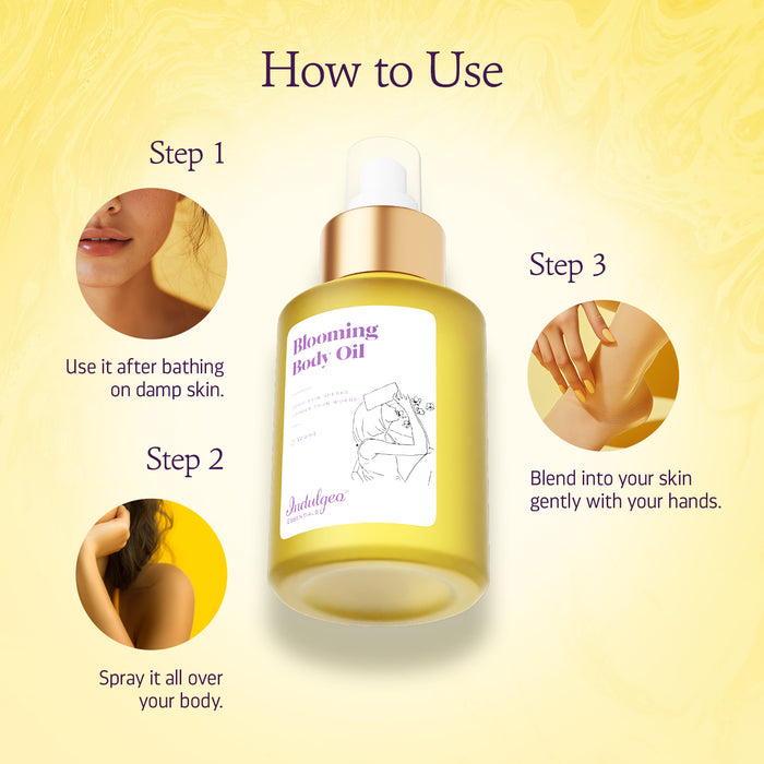 Blooming Body Oil - For Kids Between 7-18 (100ml)