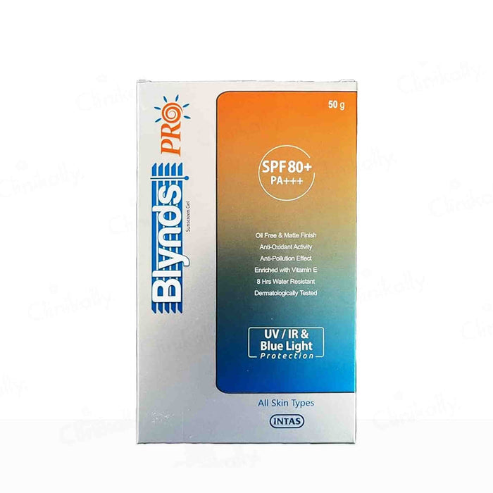 Blynds Pro Sunscreen Gel SPF 80+ PA+++