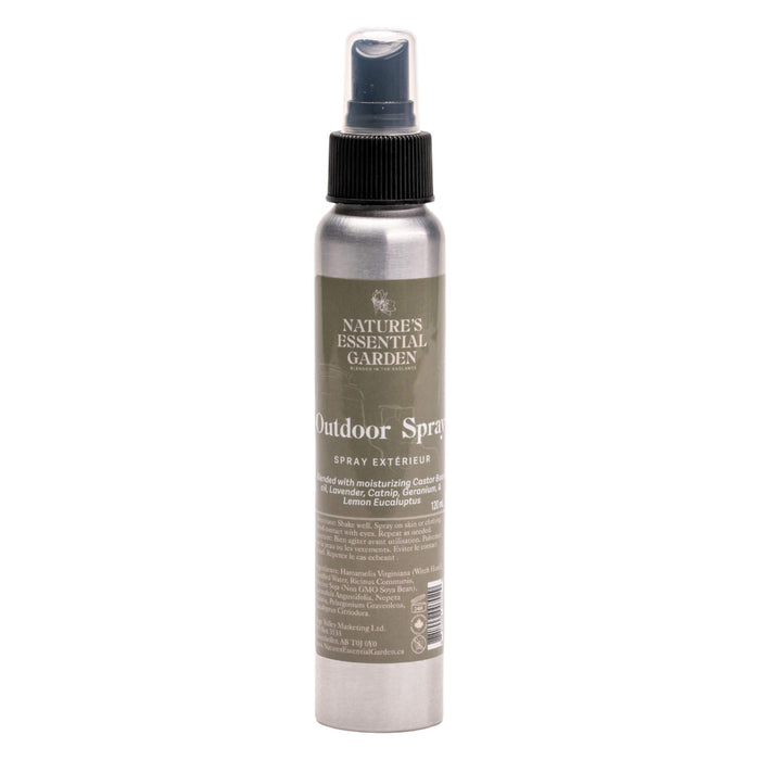 Spray Bottle of Nature's Essential Garden Moisturizing Outdoor Spray 120ml