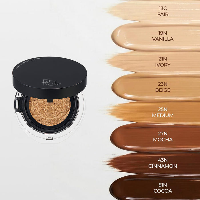 BOM Even Fit Cover Cushion - kompaktinė kreminė pudra