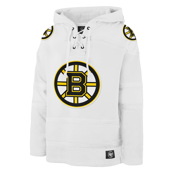 Boston Bruins White Out '47 LACER Hoodie
