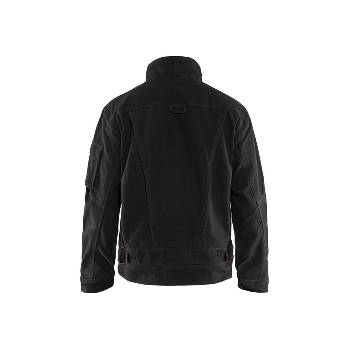 BRAWNY CANVAS JACKET - 9900-Black | Blaklader 40621320