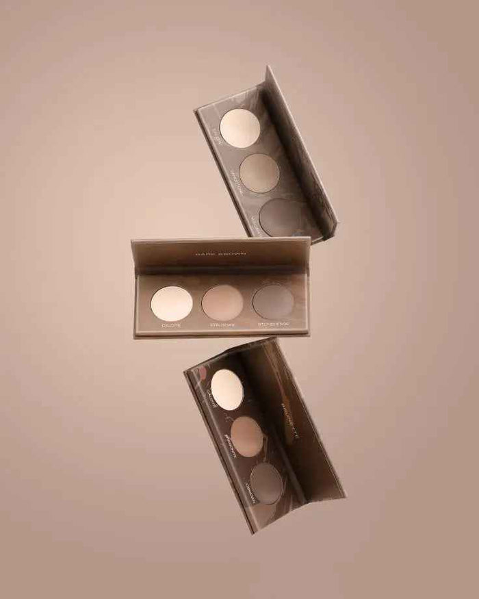 BROW PALETTE no. 02 DARK BROWN PIERRE RENE