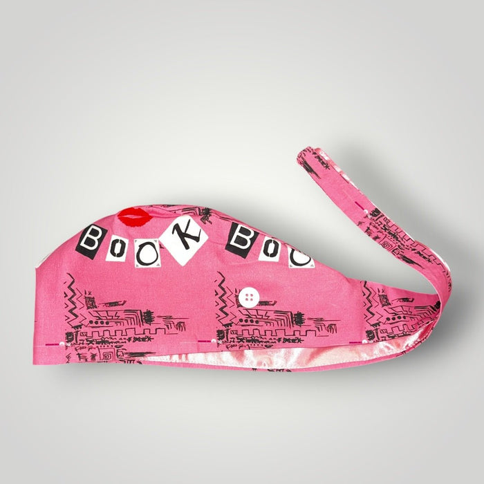 Burn Book Pretty in Pink Scrub Cap - Nursecaresuites - Online Healthcare BoutiqueScrub Capburn book scrub capcute scrub capsgirly scrub cap