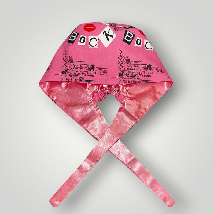 Burn Book Pretty in Pink Scrub Cap - Nursecaresuites - Online Healthcare BoutiqueScrub Capburn book scrub capcute scrub capsgirly scrub cap