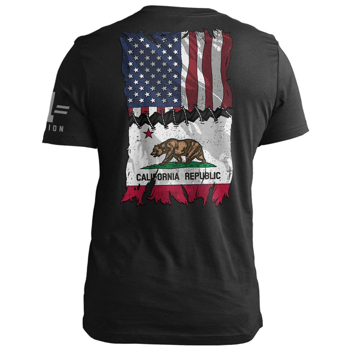 California Stitch Flag USA