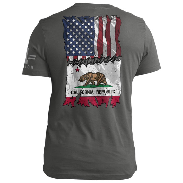 California Stitch Flag USA