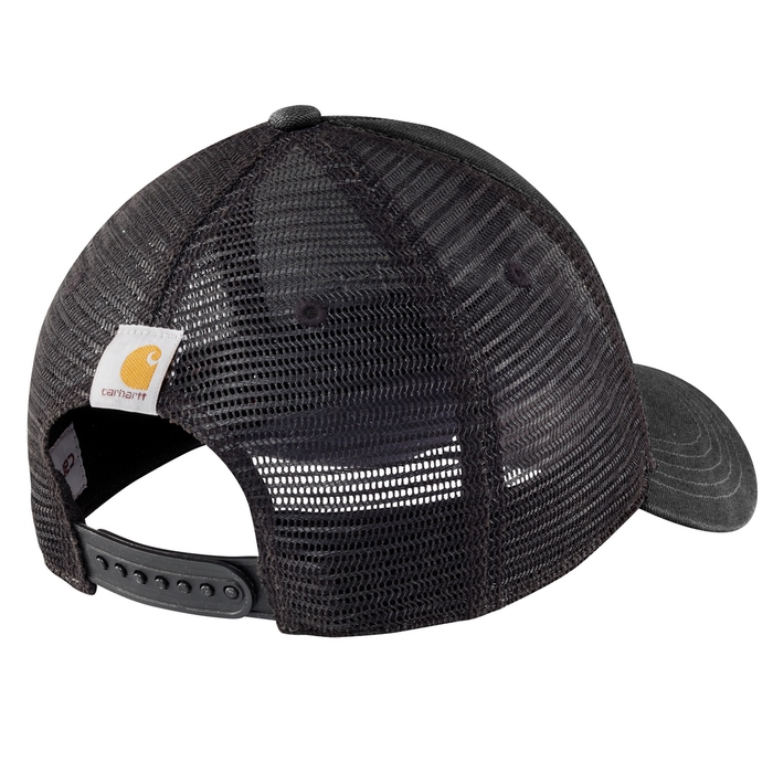 Canvas Mesh-Back Logo Graphic Cap  - 001-Black | Carhartt 101195