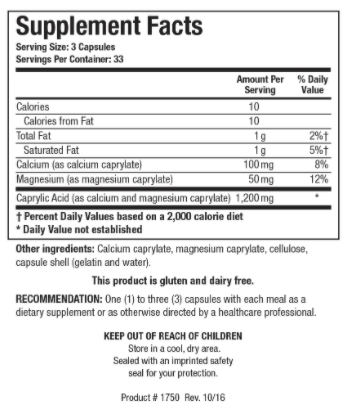 Caprin (100 ct) by Biotics Research