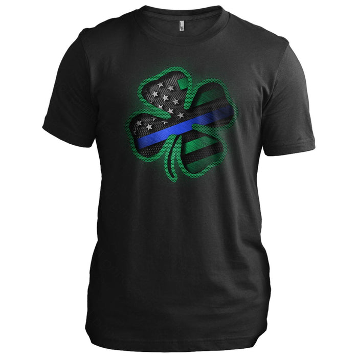 Carbon Clover Thin Blue Line