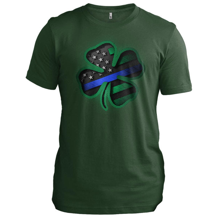 Carbon Clover Thin Blue Line