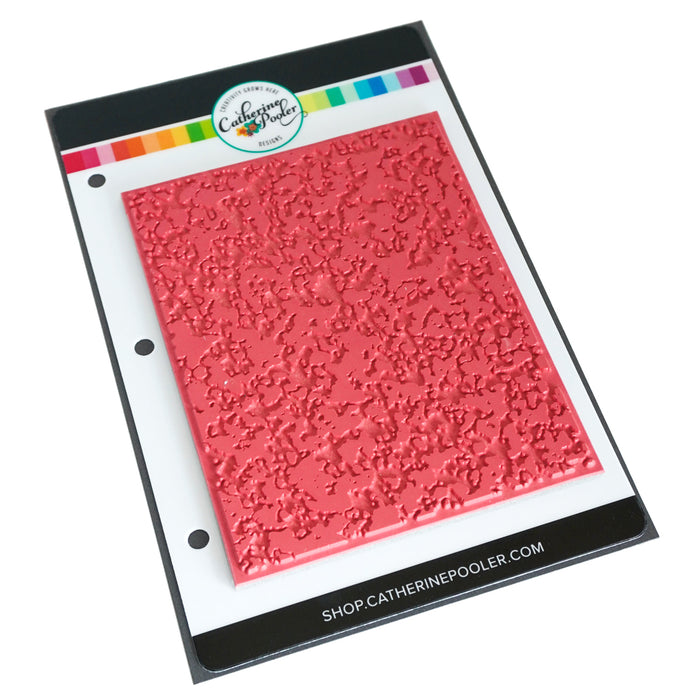 Catherine Pooler - Background Stamp - Composition Notebook. Ink or try embossing for some great texture. This background stamp can be used for looks from subtle to bold depending on what you want for your paper project. Size 4 " x 5-1/4. Available at Embellish Away located in Bowmanville Ontario Canada.