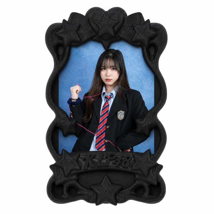 [CDH x KLP48] 3D Photocard Holder + Lanyard + 1 Signed Photocard