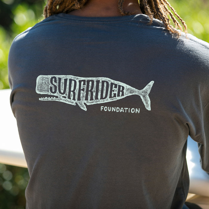 Cetacean Long Sleeve Tee - Pepper