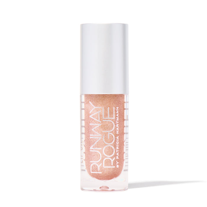 Champagne Toast | A Pale Pearlescent Nude Lip Oil with Golden Shimmer