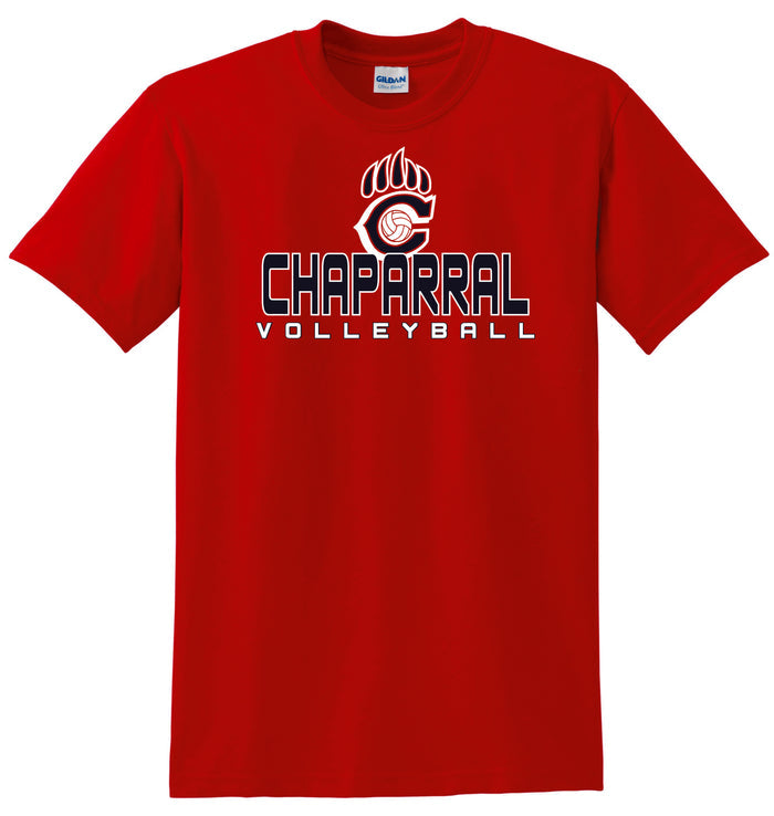 Chap Volleyball 2019 Basic Tee- Matte or Glitter