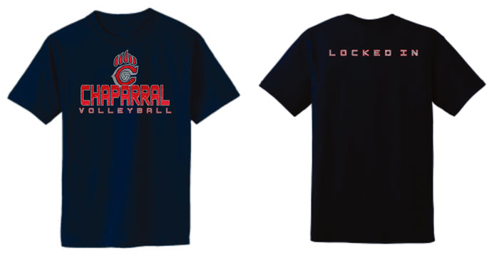 Chap Volleyball 2019 Basic Tee- Matte or Glitter
