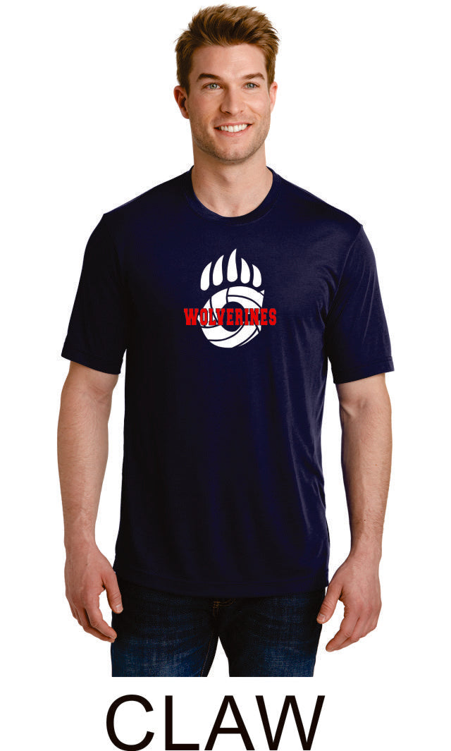 Chap Volleyball Sport-Tek Unisex Wicking Tee -4 designs
