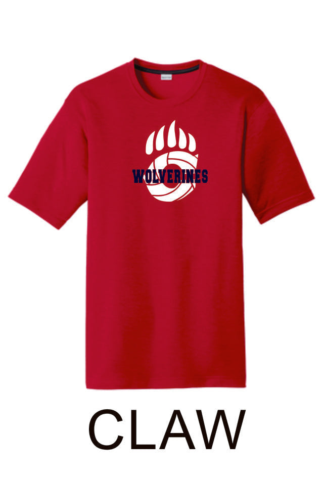 Chap Volleyball Sport-Tek Unisex Wicking Tee -4 designs