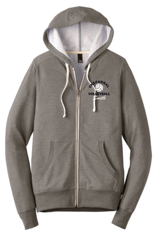 Chap Volleyball Unisex Triblend French Terry Hoodie