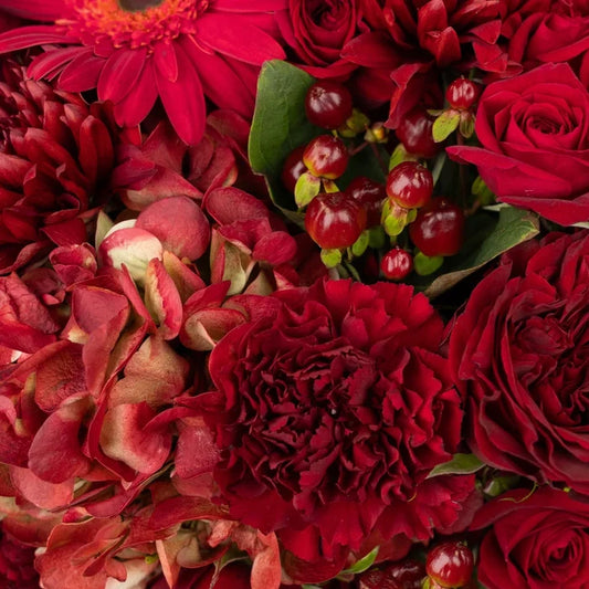 Cherry Coded Diy Flower Kit Close Up - Image