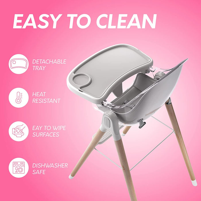 Children of Design 6-in-1 Deluxe High Chair